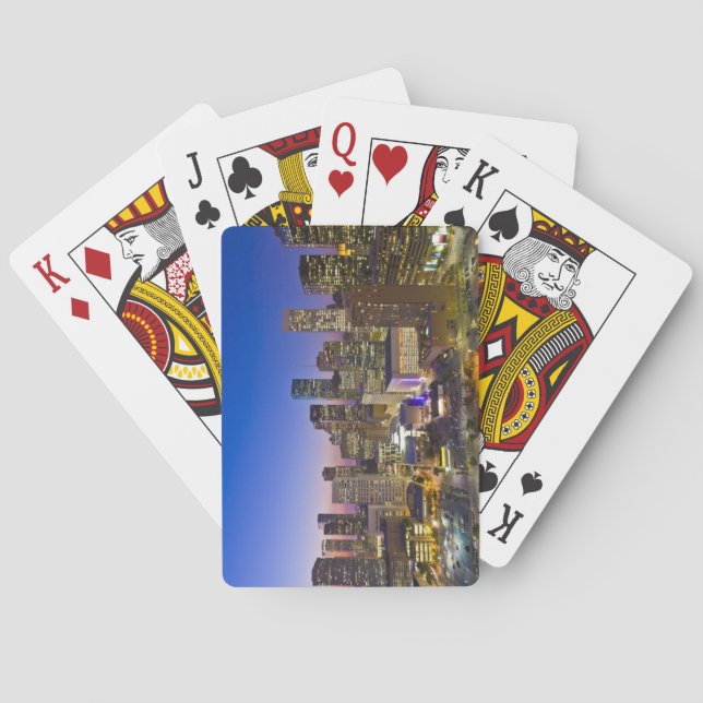 Baraja De Cartas Dowtown Houston (Reverso)