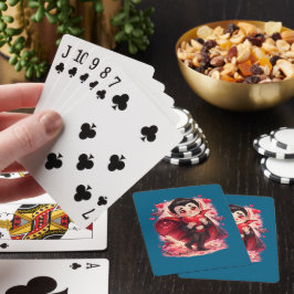 Baraja De Cartas Drácula divertido del día de San Valentín 
