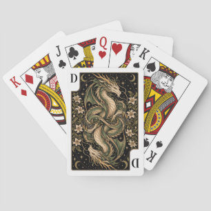 Baraja De Cartas Dragón, Arte del Tarot Starlit