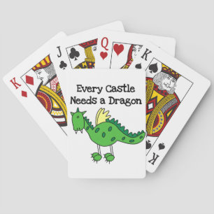 Baraja De Cartas Dragon Castillo