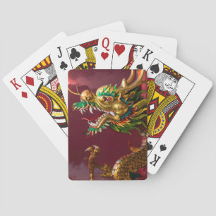 Baraja De Cartas dragón chino