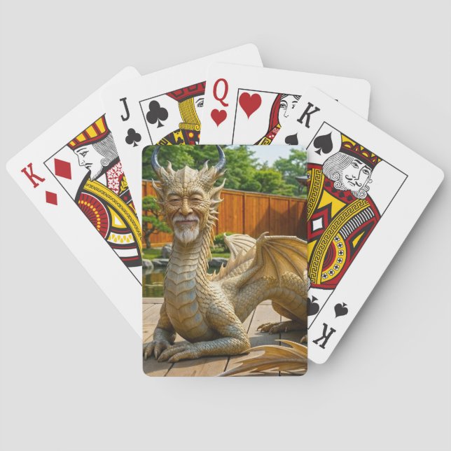Baraja De Cartas Dragón de Balance (Reverso)