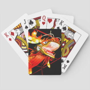 Baraja De Cartas Dragón de fuego Zhulong