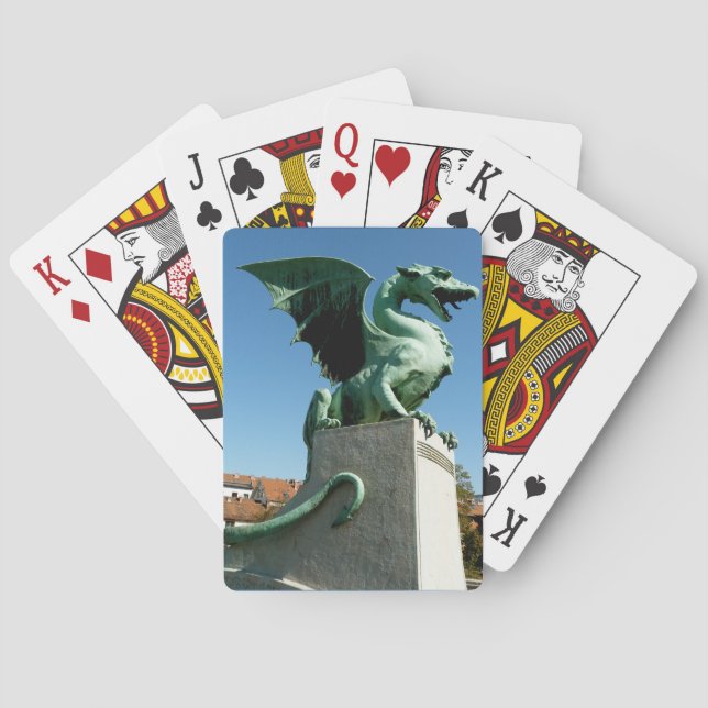 Baraja De Cartas Dragón de Ljubljana (Reverso)