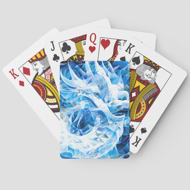 Baraja De Cartas Dragón del cielo azul (Reverso)
