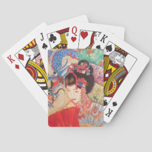 Baraja De Cartas Dragón del geisha