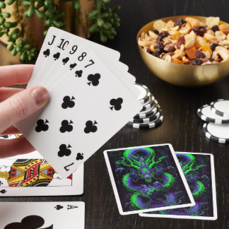 Baraja De Cartas Dragon face Classic Play Card
