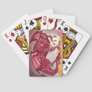 Baraja De Cartas Dragón Rojo