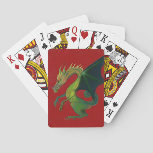 Baraja De Cartas Dragón rojo