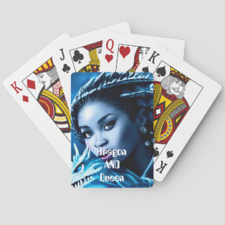 Baraja De Cartas Dragón y sus tarjetas de juego Queen- Classic