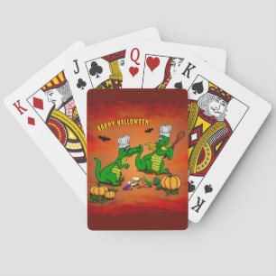Baraja De Cartas Dragones - Feliz Halloween ! Hoy cocinaré