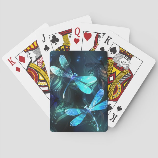 Baraja De Cartas Dragonflies (Reverso)