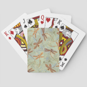 Baraja De Cartas Dragonfly baila oro