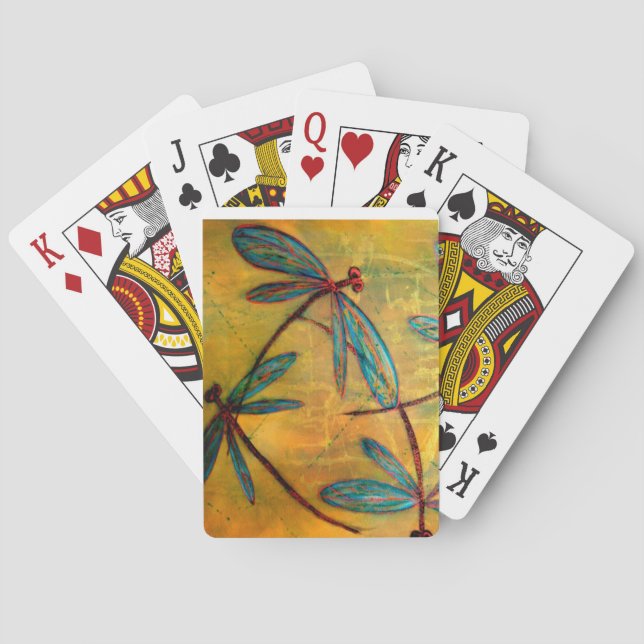 Baraja De Cartas Dragonfly Haze (Reverso)