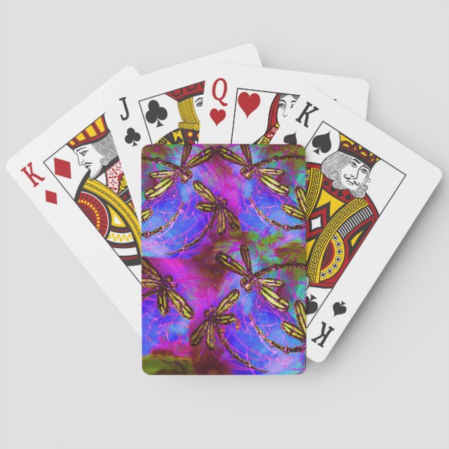 Baraja De Cartas Dragonfly Hippy Flit (Reverso)
