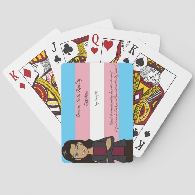 Baraja De Cartas DreamsIntoRealityComics Cubre el arte (Reverso)