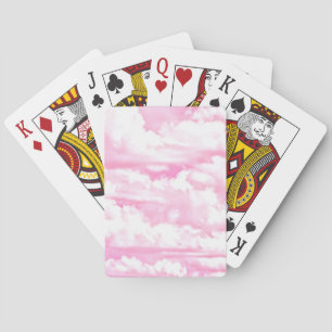 Baraja De Cartas Dreamy Happy Pink Clouds