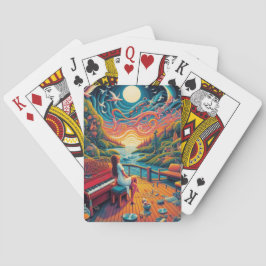 Baraja De Cartas Dreamy Riverfront Harmony