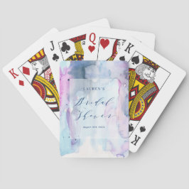 Baraja De Cartas Dreamy Spring Bridal Shower Games Playing Cards