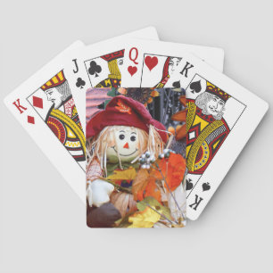 Baraja De Cartas Duelo de acción de gracias entre la cosecha de oto