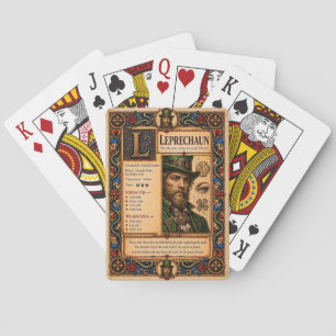 Baraja De Cartas Duende, Arte de Bestiario Medieval