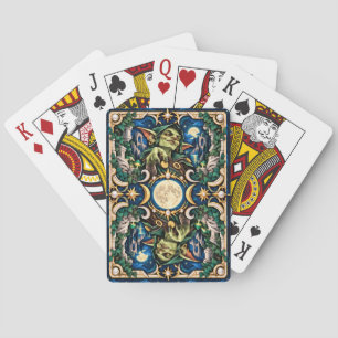 Baraja De Cartas Duende, Monstruo de Corte de Papel