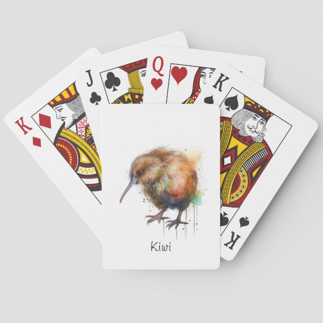 Baraja De Cartas Dulce Kiwi, personalizado (Reverso)