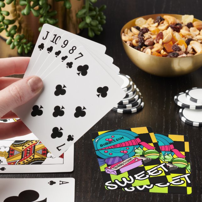 Baraja De Cartas Dulce Retro Como Caramelo (In Situ)
