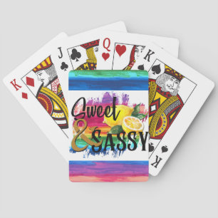 Baraja De Cartas Dulce y Sassy