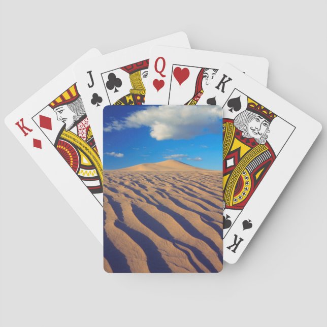 Baraja De Cartas Dunas de arena y nubes (Reverso)