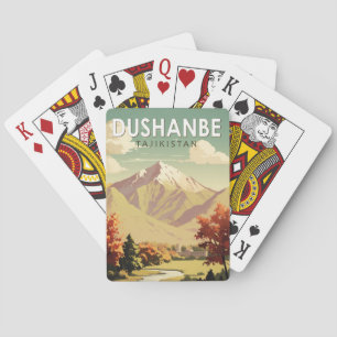 Baraja De Cartas Dusambé Tayikistán Viaje a la intemperie