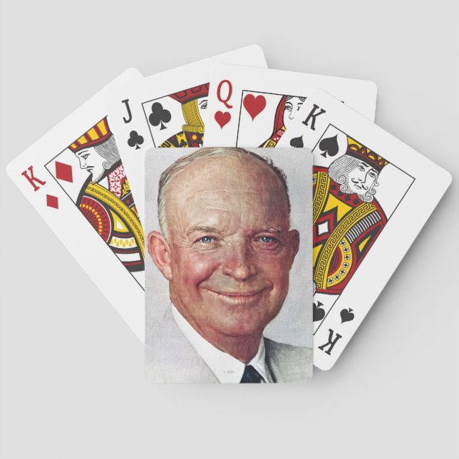 Baraja De Cartas Dwight D. Eisenhower (Reverso)