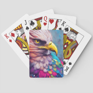 Baraja De Cartas Eagle águila calva descubrimiento animal naturalez