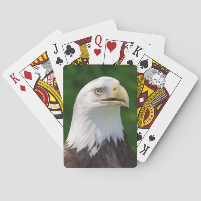 Baraja De Cartas Eagle calvo (Reverso)