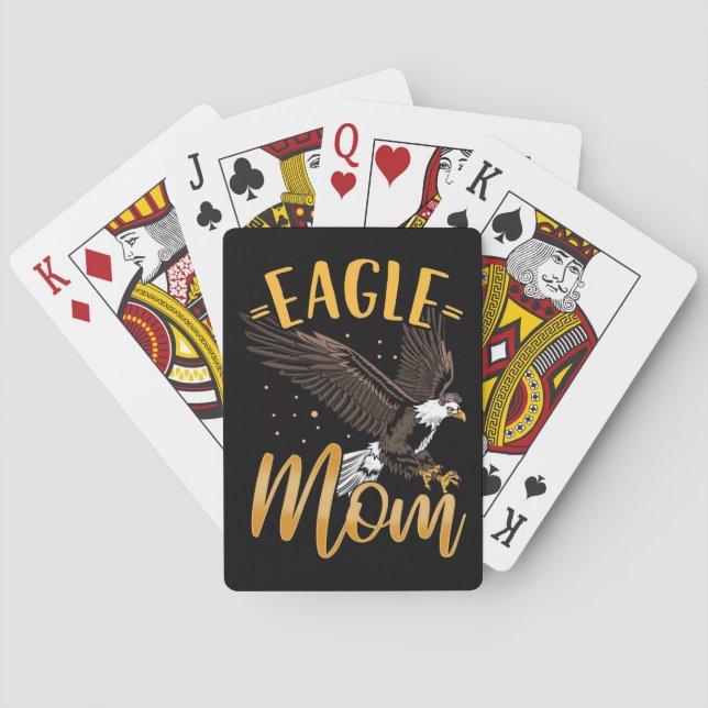 Baraja De Cartas Eagle Mom (Reverso)