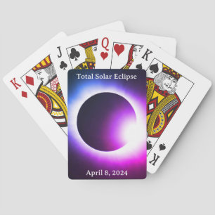 Baraja De Cartas Eclipse solar total luna solar 2024