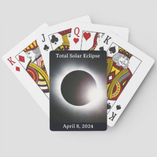 Baraja De Cartas Eclipse solar total luna solar 2024