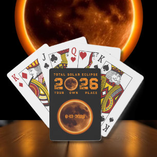 Baraja De Cartas Eclipse Total de Sol 2026