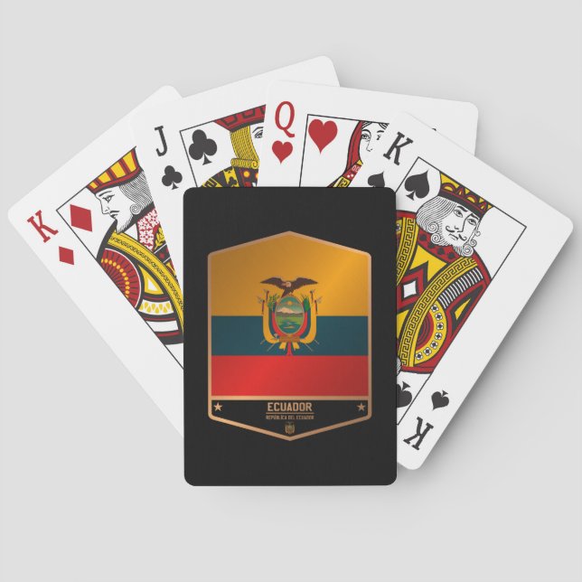 Baraja De Cartas Ecuador (Reverso)