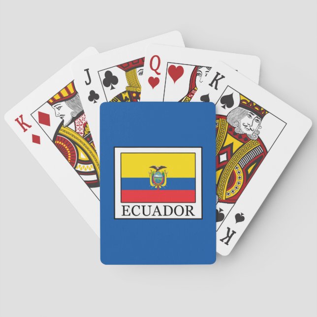Baraja De Cartas Ecuador (Reverso)