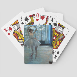 Baraja De Cartas Edgar Degas   Bailarina frente a una ventana