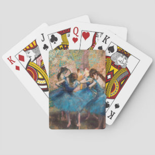 Baraja De Cartas Edgar Degas - Bailarinas en azul