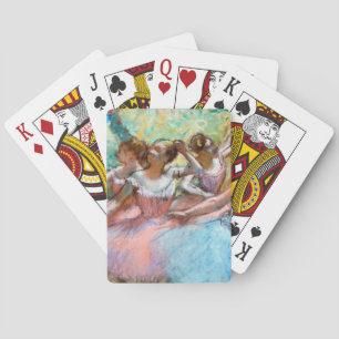 Baraja De Cartas Edgar Degas - Cuatro bailarinas en el escenario