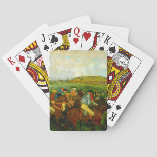 Baraja De Cartas Edgar Degas Horseback Riding