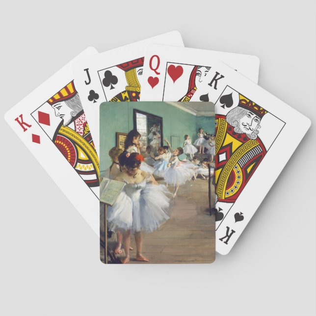 Baraja De Cartas Edgar Degas - La clase de danza (Reverso)