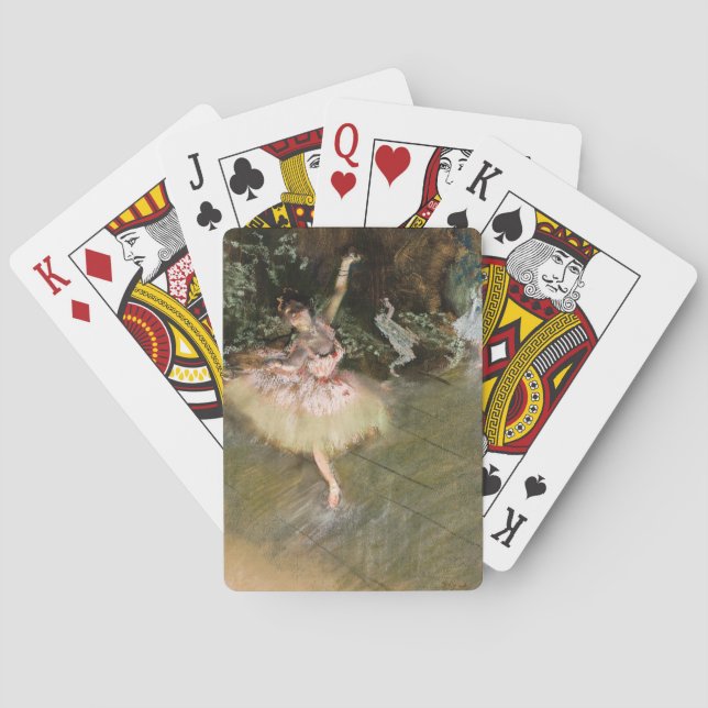 Baraja De Cartas Edgar Degas - La estrella 1878 (Reverso)