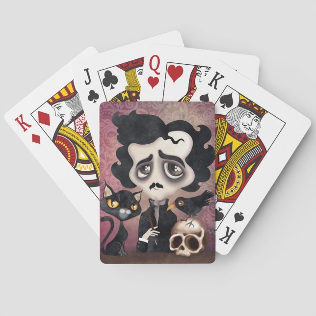 Baraja De Cartas Edgar Poeta (Reverso)