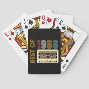 Baraja De Cartas Edición de 1966 Hecho en 1966 60 cumpleaños 60 año