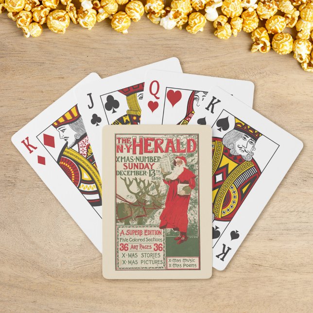 Baraja De Cartas Edición de Navidades del Herald de Nueva York (Subido por el creador)