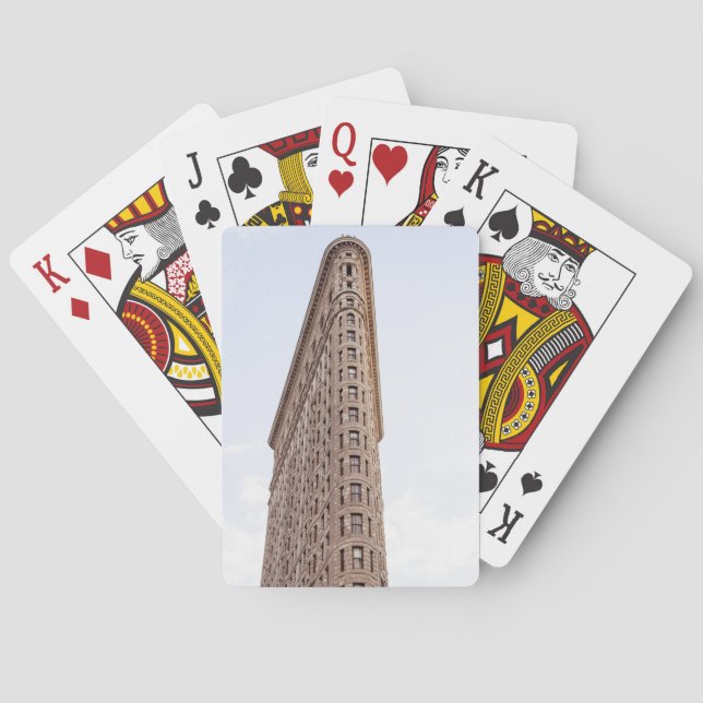 Baraja De Cartas Edificio Flatiron Nueva York (Reverso)